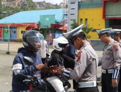 Operasi Keselamatan Cartenz 2026 Hari Ke-8, Polda Papua Fokus Penegakan dan Edukasi Lalu Lintas