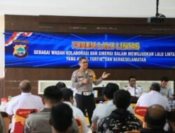 Ditlantas Polda Papua Barat Gelar Forum Lalu Lintas, Tekankan Kolaborasi Keselamatan Berkendara