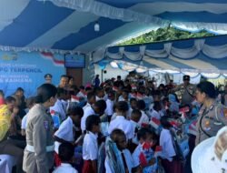 Wakapolda Papua Barat Resmikan SPPG Terpencil di Kampung Wamesa, Dukung Program Makan Bergizi Gratis