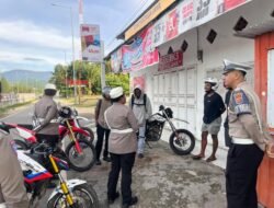 Cegah Aksi Balap Liar Usai Shalat Subuh, Sat Lantas Polresta Rutin Laksanakan Patroli