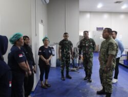 Dandim Kodim 1310/Bitung Tinjau Dapur Sehat SPPG, Pastikan Standar Gizi dan Kebersihan Terjaga