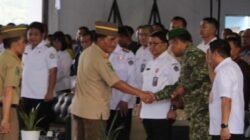 Dukung Program Nasional Bidang Ketenagakerjaan, Dandim 1310/Bitung Hadiri Apel Bulan Keselamatan dan Kesehatan Kerja (K3) Nasional Tingkat Prov. Sulut