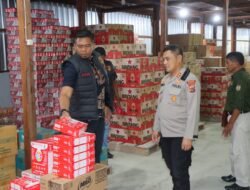 Polres Waropen Gelar Sidak Harga dan Mutu Pangan, Dua Toko Ditegur Jual Beras di Atas HET
