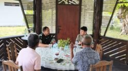 Dandim 1310/Bitung dan Ketua Fraksi Gerindra Sinkronkan Program Strategis Nasional di Kota Bitung