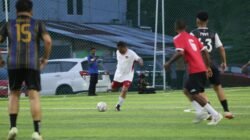 Kapolda Papua Hadiri Pertandingan Minisoccer Spripim vs Bid Propam, Pererat Soliditas dan Kebersamaan Personel