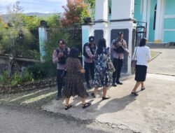 Polres Tolikara Perkuat Pengamanan Ibadah Minggu, Patroli Dialogis Pastikan Situasi Tetap Kondusif