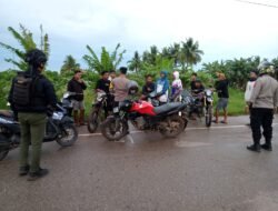 Polsek Tanah Miring Intensifkan Patroli, Tegas Cegah Aksi Balap Liar di Jalan SP 7