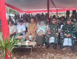 Dukung Program Hilirisasi Perkebunan, Dandim 1310/Bitung Ikut Tanam Kelapa