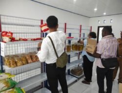 Satgas Saber Polda Papua Pantau Harga dan Pasokan Pangan di Jayapura Jelang HBKN