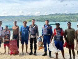 Sat Polairud Polres Fakfak dan Warga Beraksi Wujudkan Program ASRI