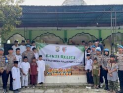 Bidpropam Polda Papua Barat Gelar Bakti Religi Di Pesantren Hidayatullah Manokwari