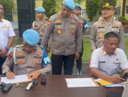 Polda Papua Barat Lakukan Pengecekan Pemegang dan Kelayakan Senjata Api Personel