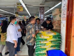 Satgas Saber Pantau Harga Bahan Pangan di Pasar Hamadi dan Saga Entrop