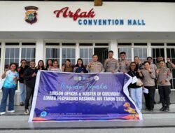 Karo Ops Polda Papua Barat Pimpin Kunjungan dan Simulasi Venue Lomba Pesparawi Nasional XVI Tahun 2026