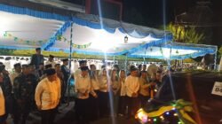 Pastikan Kegiatan Berlangsung Aman dan Lancar, Personel Kodim 1310/Bitung Pengamanan Pawai Takbir Idul Fitri 1447 H di kota Bitung