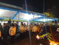 Pastikan Kegiatan Berlangsung Aman dan Lancar, Personel Kodim 1310/Bitung Pengamanan Pawai Takbir Idul Fitri 1447 H di kota Bitung