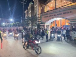 Polisi Siaga Amankan Malam Takbiran di Sentani, Warga Sambut Idulfitri dengan Aman dan Khidmat