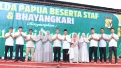 Polda Papua Gelar Sholat Idul Fitri 1447 H di Lapangan Mako, Wakapolda Papua Turut Hadir Berjamaah