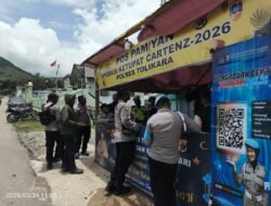 Polres Tolikara Intensifkan Patroli dan Layanan Pos PAM/YAN, Jaga Kondusivitas Kota Karubaga Selama Operasi Ketupat Cartenz 2026