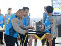 Pelaksanaan Pakta Integritas dan Pengambilan Sumpah Warnai Penerimaan Terpadu Calon Anggota Polri TA 2026