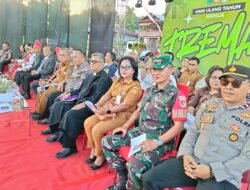 Pererat Hubungan Silaturahmi Pemerintah Daerah, TNI, Polri dan Masyarakat, Danramil 1310-05/Kauditan Hadiri Perayaan HUT ke-341 Desa Treman