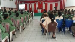 Kenali Bahaya Penyakit Diabetes Melitus dan Hipertensi, Prajurit, PNS dan Persit Kodim 1310/Bitung Terima Penyuluhan Kesehatan