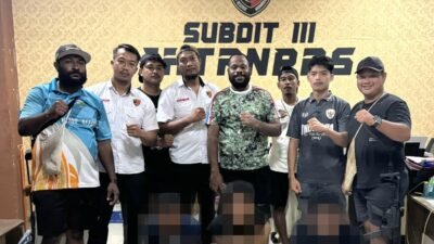 Tiga Remaja Diamankan Tim Resmob Jatanras Polda Papua Barat Terkait Pencurian Toko Distro di Manokwari