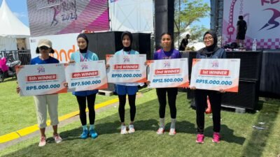 Perwakilan Polda Papua Barat Raih Juara di Kemala Run 2026 Bali, Harumkan Nama Daerah