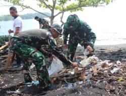 Libatkan TNI, Polri, Pemerintah Daerah dan Masyarakat, Dandim 1310/Bitung Pimpin Gerakan Indonesia Asri di Makawidey
