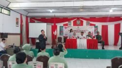 Tingkatkan Pemahaman Hak Pilih Kaum Perempuan, Persit Kodim 1310/Bitung Terima Sosialisasi Pendidikan Pemilih dari KPU Bitung