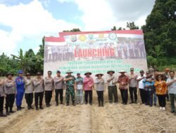 Wakapolda Papua Barat Pimpin Launching Penangkaran Benih Jagung Petani Milenial OAP