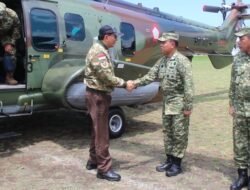 Menhan RI Tekankan Profesionalisme dan Kedekatan Prajurit dengan Rakyat, dalam Kunjungan Kerja ke YTP 916/BS 