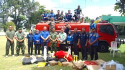 Tingkatkan Kemampuan Hadapi Situasi Darurat Bencana Kebakaran, Personel Kodim 1310/Bitung Ikuti Bimtek Pengoperasian Ransus Damkar
