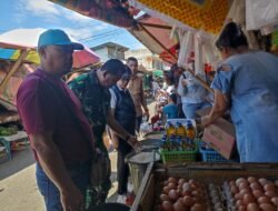 Jelang Idul Adha 1447 H, Pemerintah Kota Bitung Sinergi Bersama Unsur Forkopimda dan Kodim 1310/Bitung Sidak Pasar Pastikan Harga dan Stok Bahan Pokok Stabil