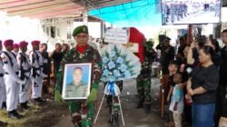 Wujud Penghormatan Atas Pengabdian, Kodim 1310/Bitung Gelar Upacara Persemayaman dan Pemakaman Secara Militer Kepada Purnawirawan TNI