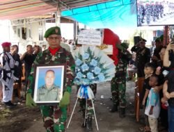 Wujud Penghormatan Atas Pengabdian, Kodim 1310/Bitung Gelar Upacara Persemayaman dan Pemakaman Secara Militer Kepada Purnawirawan TNI