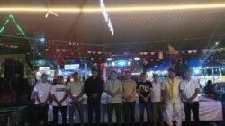 Pererat Hubungan Pemerintah, TNI dan Warga, Kodim 1310/Bitung Nonton Bareng Pembukaan Piala Dunia 2026 di Zona Bakubae Pasar Cita Bitung