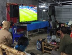 Nonton Bareng Piala Dunia 2026, Wujud Kedekatan Kodim 1310/Bitung dengan Masyarakat