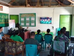 Nobar Piala Dunia 2026, Koramil 1310-06/Airmadidi Perkokoh Kebersamaan Dengan Warga Binaan