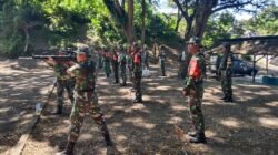 Asah Kemampuan Menembak Prajurit, Kodim 1310/Bitung Gelar Latihan Menembak Senjata Ringan (Latbakjatri) Semester I TA 2026