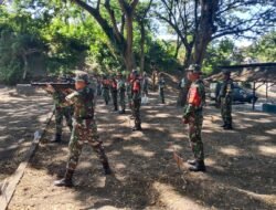 Asah Kemampuan Menembak Prajurit, Kodim 1310/Bitung Gelar Latihan Menembak Senjata Ringan (Latbakjatri) Semester I TA 2026