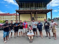 Tim URC Resmob Jatanras Polda Papua Barat Amankan Pelaku Pencurian Motor di Manokwari Barat