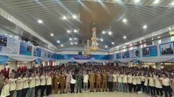 Sinergi TNI, Pemerintah Daerah dan Mahasiswa, Kasdim 1310/Bitung Hadiri Penerimaan Mahasiswa KKT Unsrat Manado di Kota Bitung