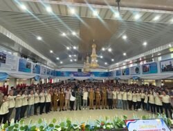 Sinergi TNI, Pemerintah Daerah dan Mahasiswa, Kasdim 1310/Bitung Hadiri Penerimaan Mahasiswa KKT Unsrat Manado di Kota Bitung