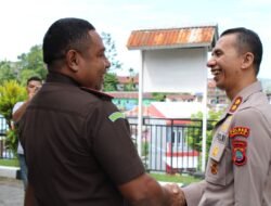 Kapolres Fakfak Jalin Silaturahmi dengan Kajari, Perkuat Sinergitas Penegakan Hukum