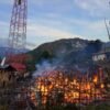 6 Unit Asrama Polsek Pirime Lanny Jaya Terbakar, Polisi Lidik Dugaan Pembakaran