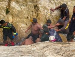 Tim Gabungan TNI-Polri, Basarnas dan Masyarakat Berhasil Temukan Presenter TVRI Papua Barat yang Hilang di Sungai Memti