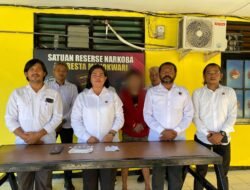Tim Opsnal Sat Resnarkoba Polresta Manokwari Berhasil Ungkap Kasus Tindak Pidana Narkotika Golongan I Jenis Shabu di SP 4 Distrik Prafi kab. Manokwari
