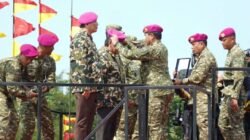 Wakil Panglima TNI dan Sejumlah Pejabat Negara Terima Warga Kehormatan dan Brevet Korps Marinir