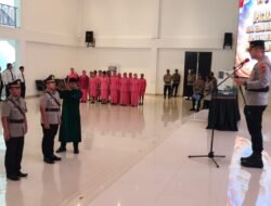Polres Teluk Bintuni Gelar Sertijab Kapolsek Bintuni, Kapolres Tekankan Profesionalisme dan Penguatan Sinergitas